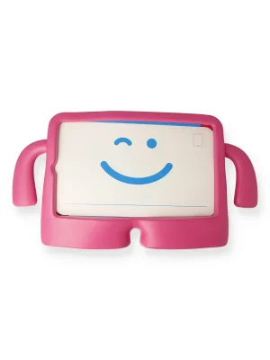 Newface Samsung Galaxy Tab A9 Kılıf Karakter Tablet Silikon - Pembe
