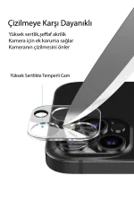 Newface Xiaomi Redmi Note 13 Pro 5G Kamera Lens Koruma Cam - Görsel 3