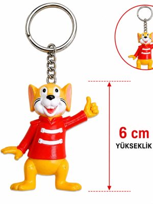 Sevimli Fare Figürlü Anahtarlık 6 Cm