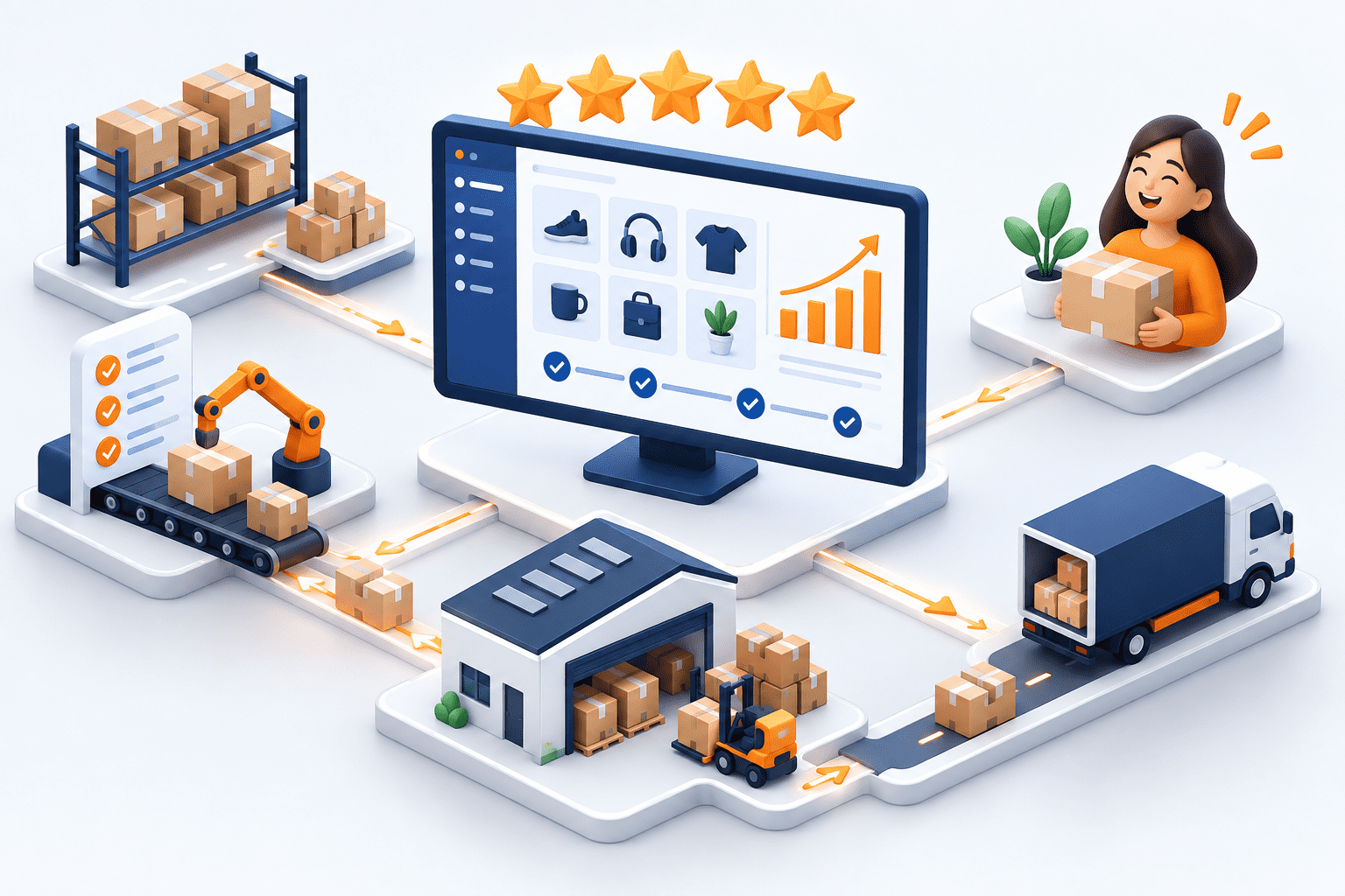 Trendyol satıcısı için ürün, stok, sipariş, kargo ve müşteri memnuniyeti operasyonu